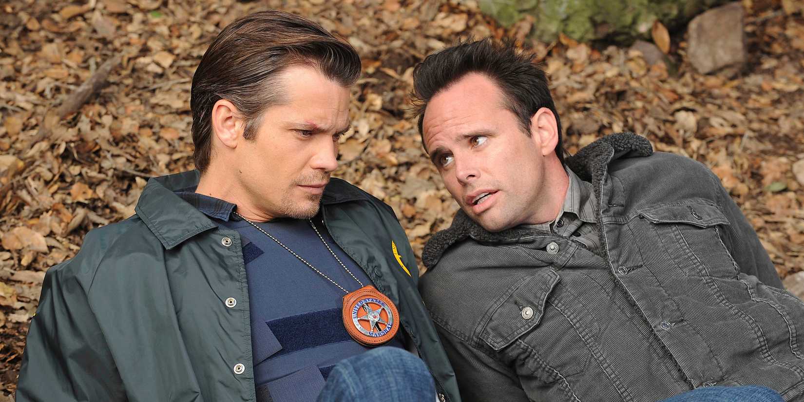 timothy olyphant and walton goggins in justified