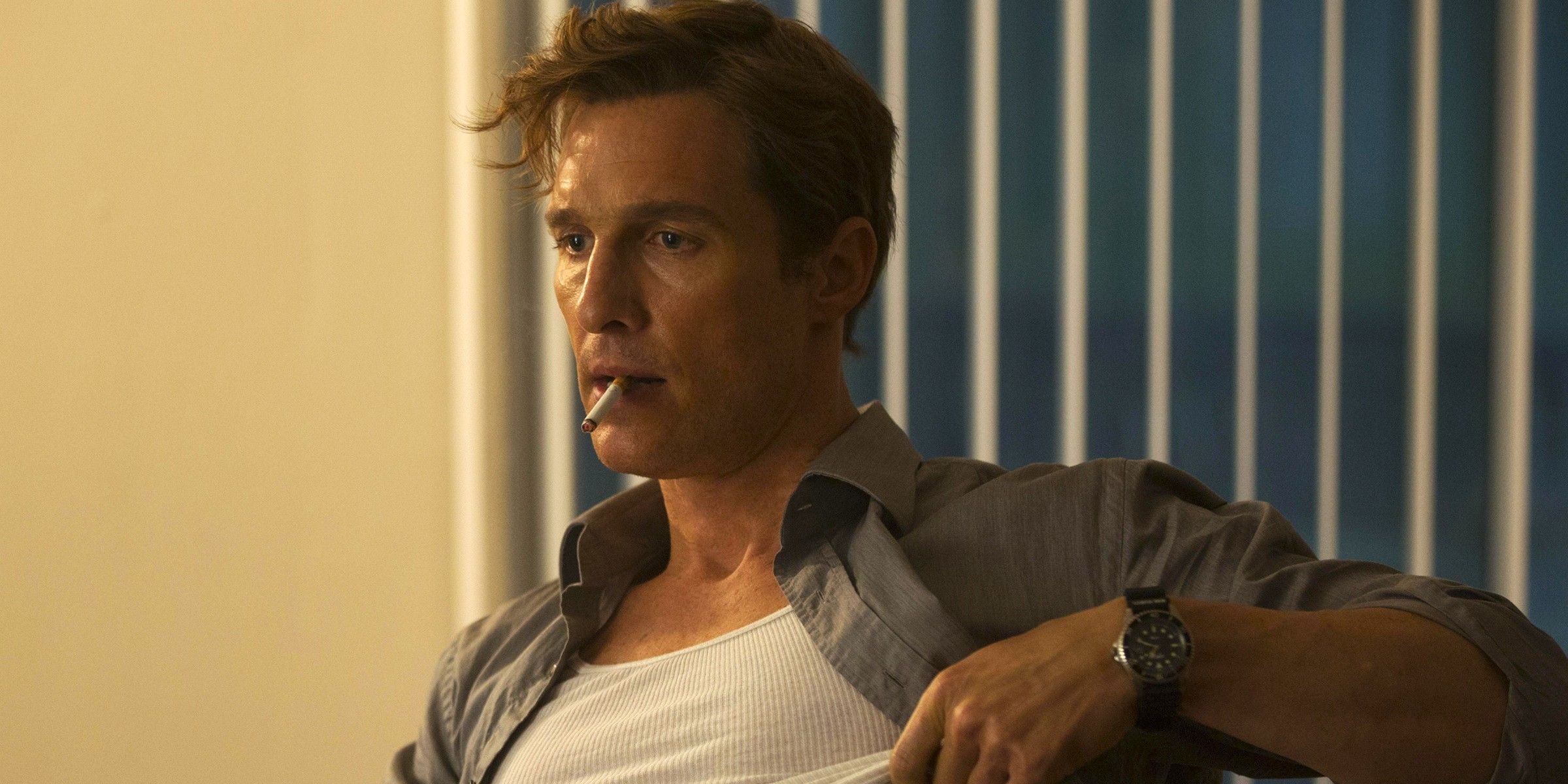 Matthew McConaughey come Rust Cohle in True Detective