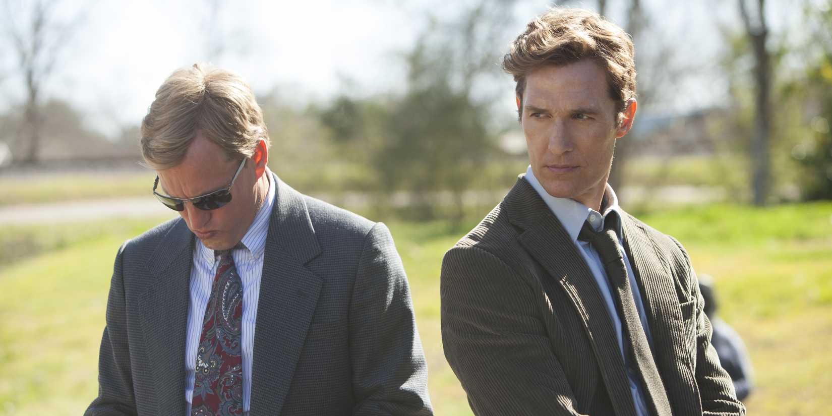 Matthew McConaughey & Woody Harrelson together in True Detective season 1