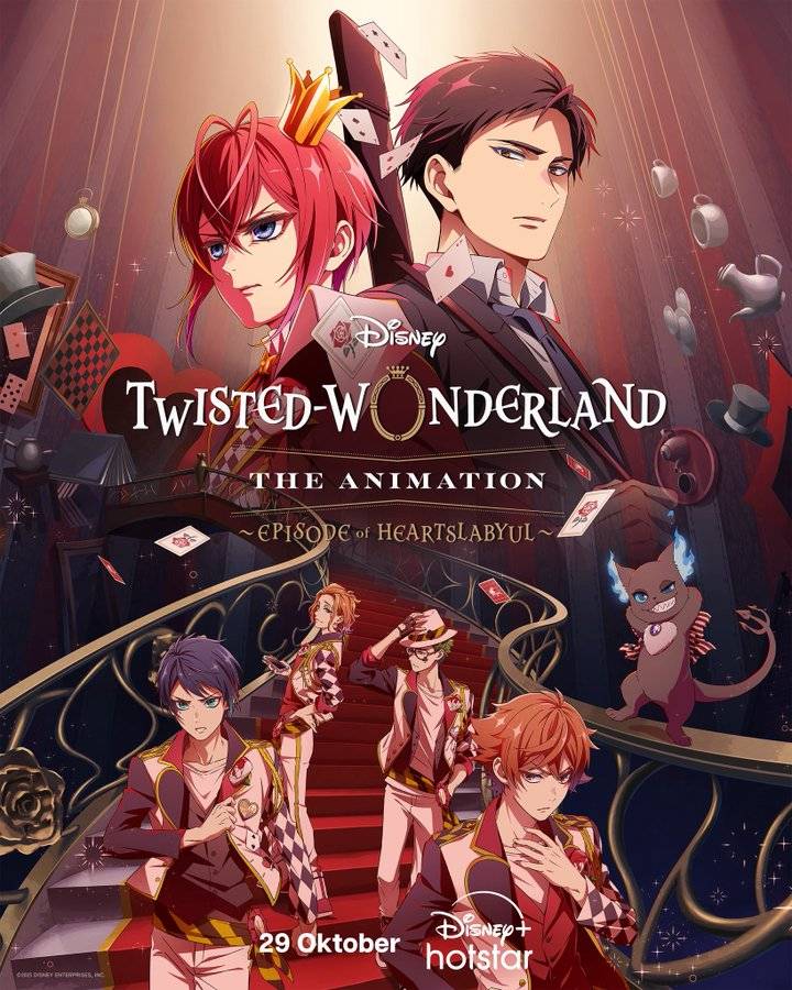 Disney's Twisted Wonderland Anime Premieres October 29 2025 on Disney+
