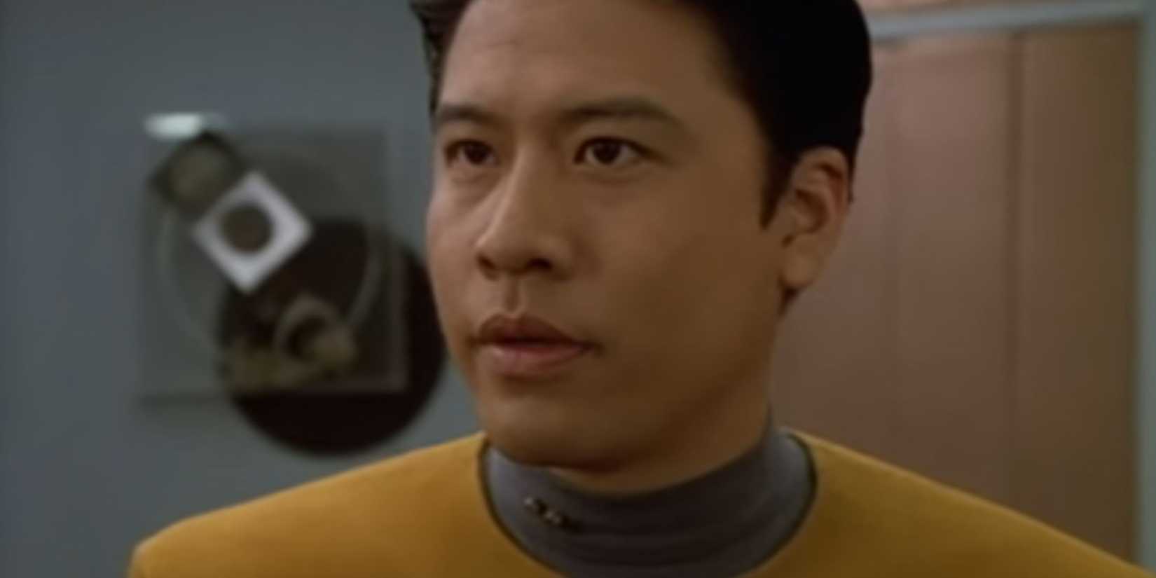 Garrett Wang as Lt. Harry Kim in Star Trek: Voyager