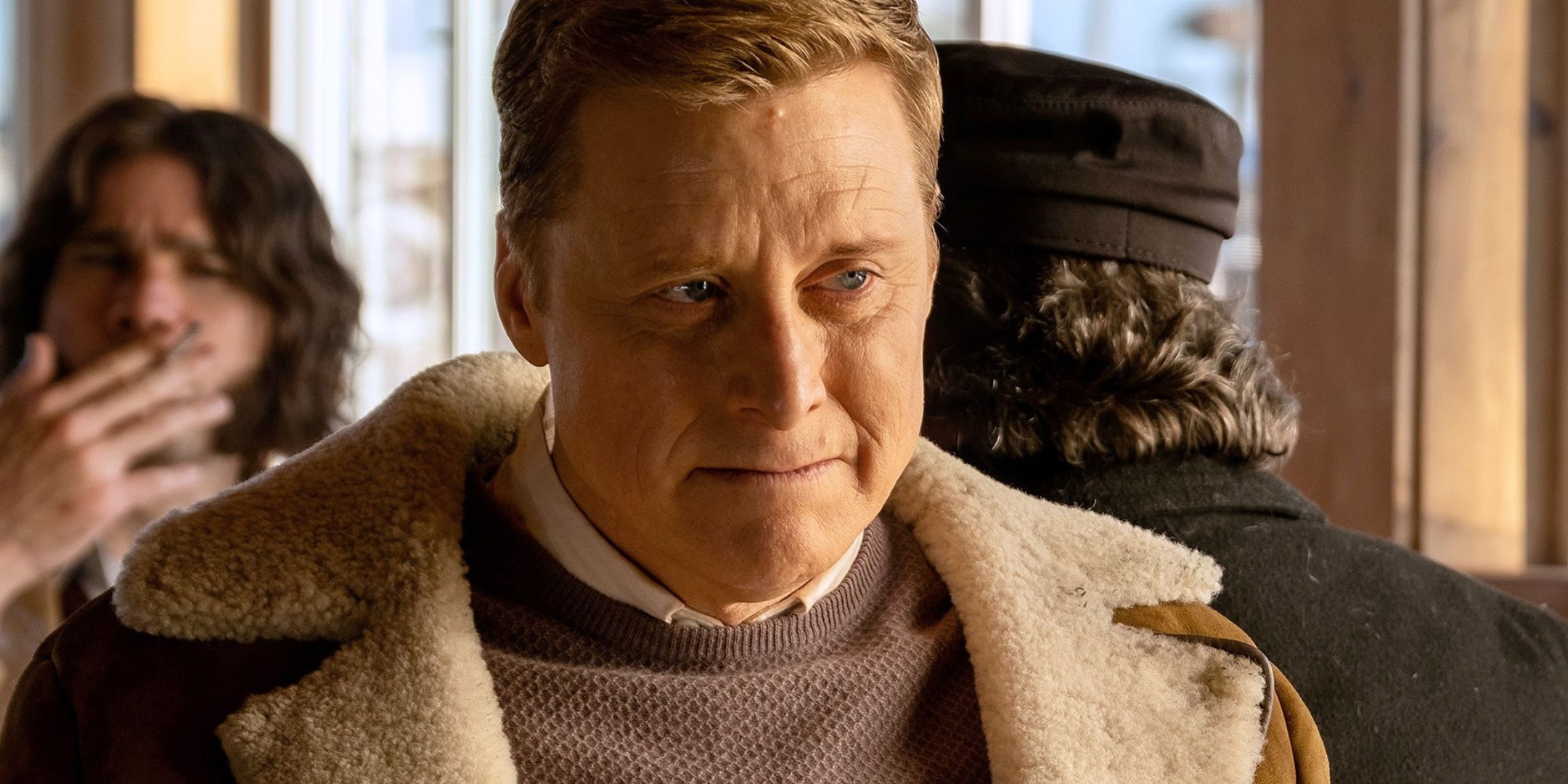 Alan Tudyk looking suspicious as Harry Vanderspeigle in Resident Alien