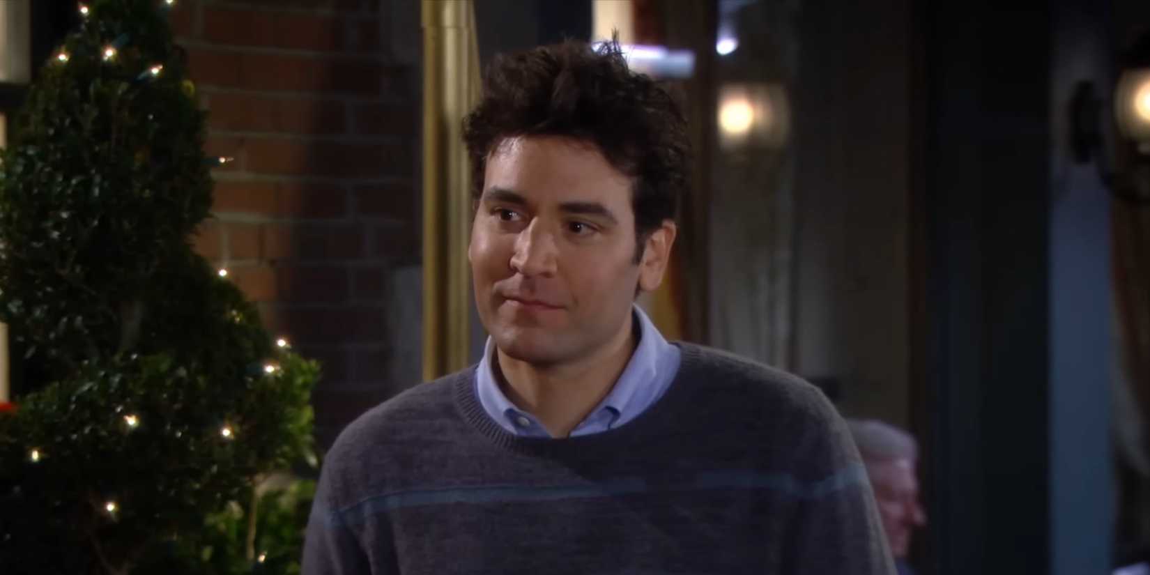 Ted Mosby pensativo em How I Met Your Mother