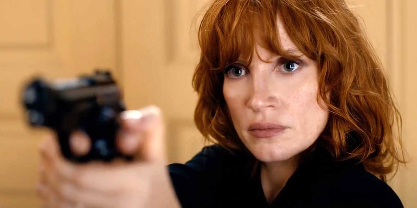 Jessica Chastain em 'The 355'.