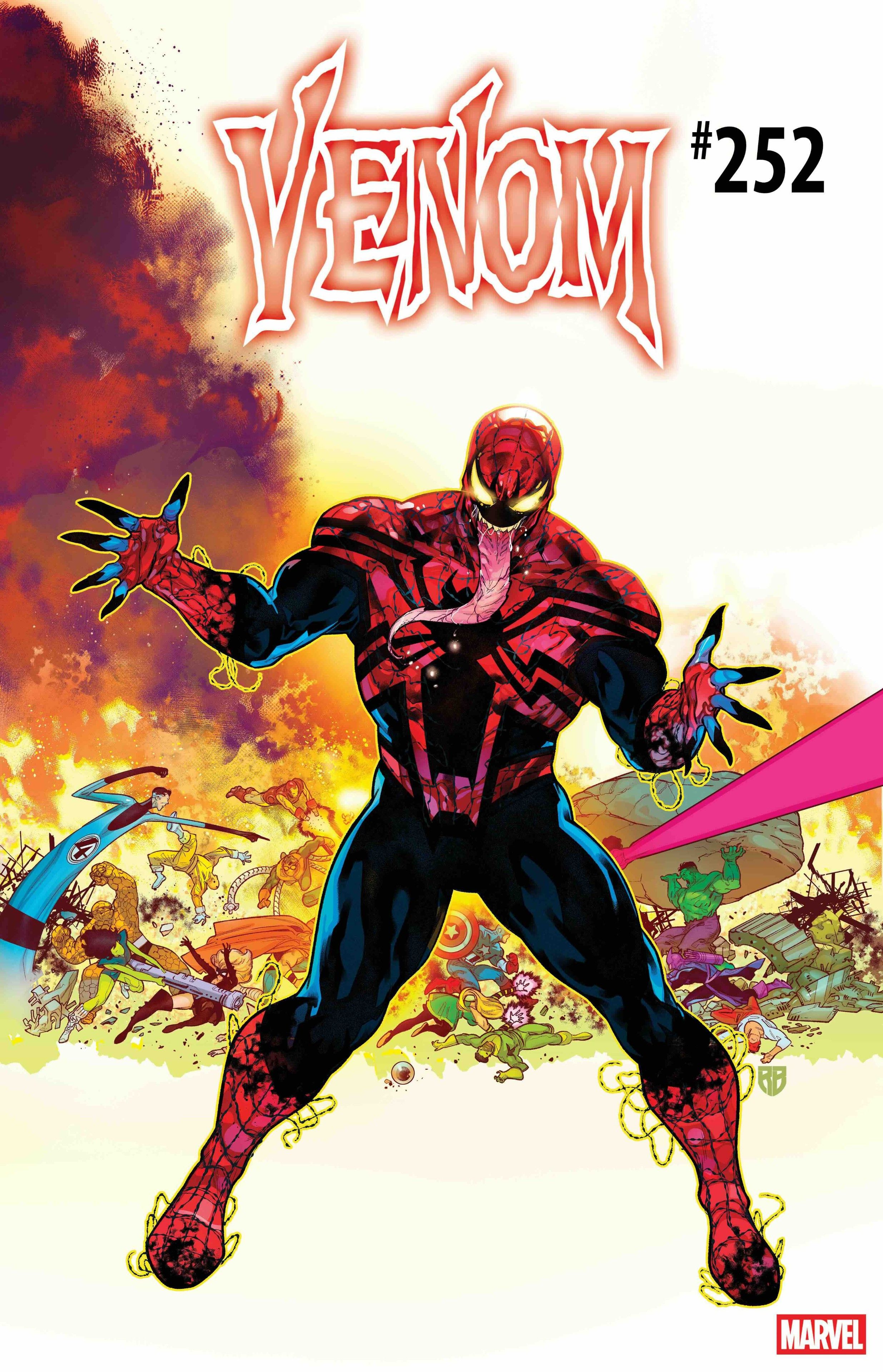 See Venom's New Logo, As Marvel Gifts Him an Entire New Color Scheme