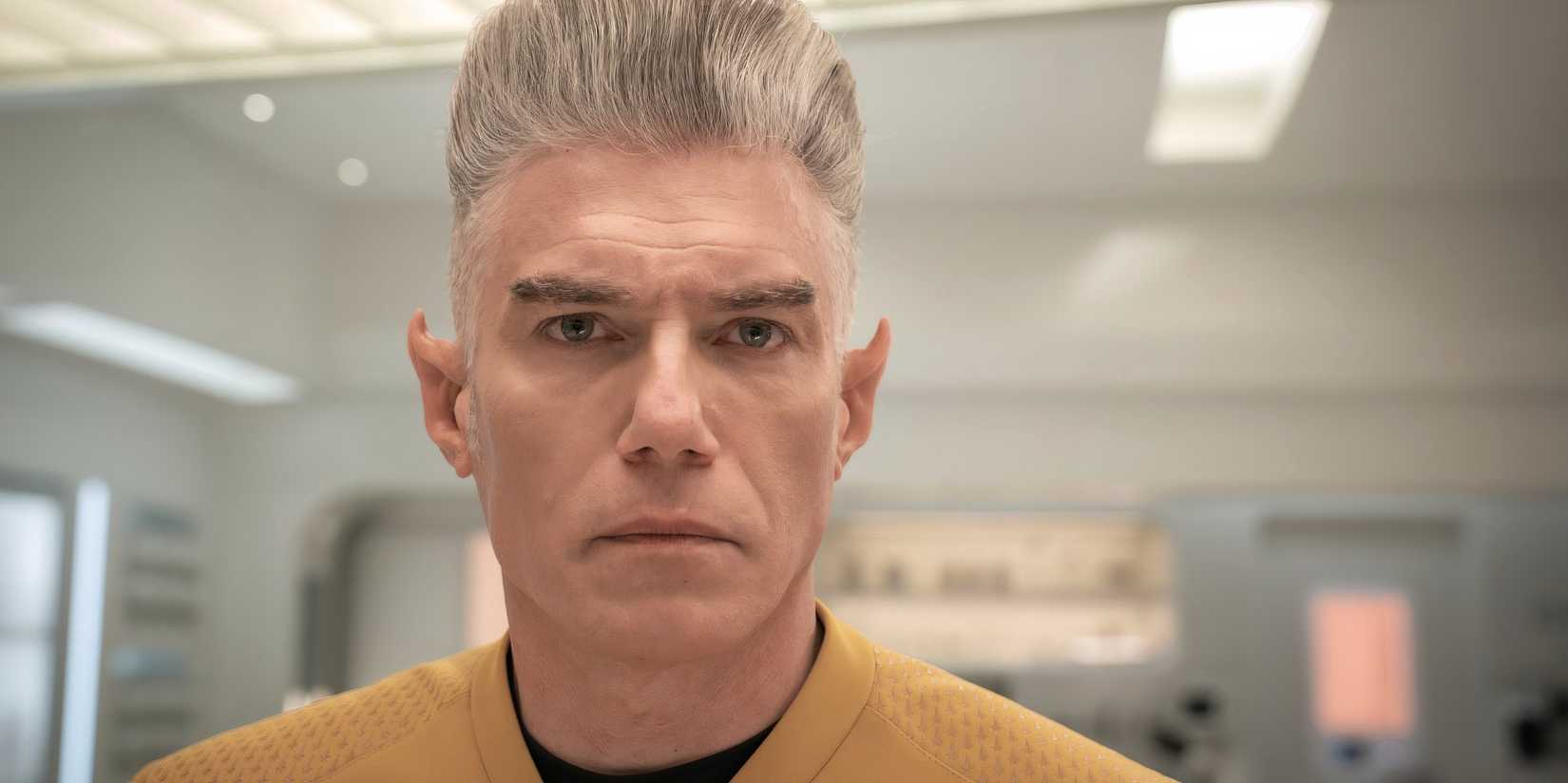 Captain Strange Captain Pike's Insane Vulcan Hair Explained In Star Trek: Strange New ...