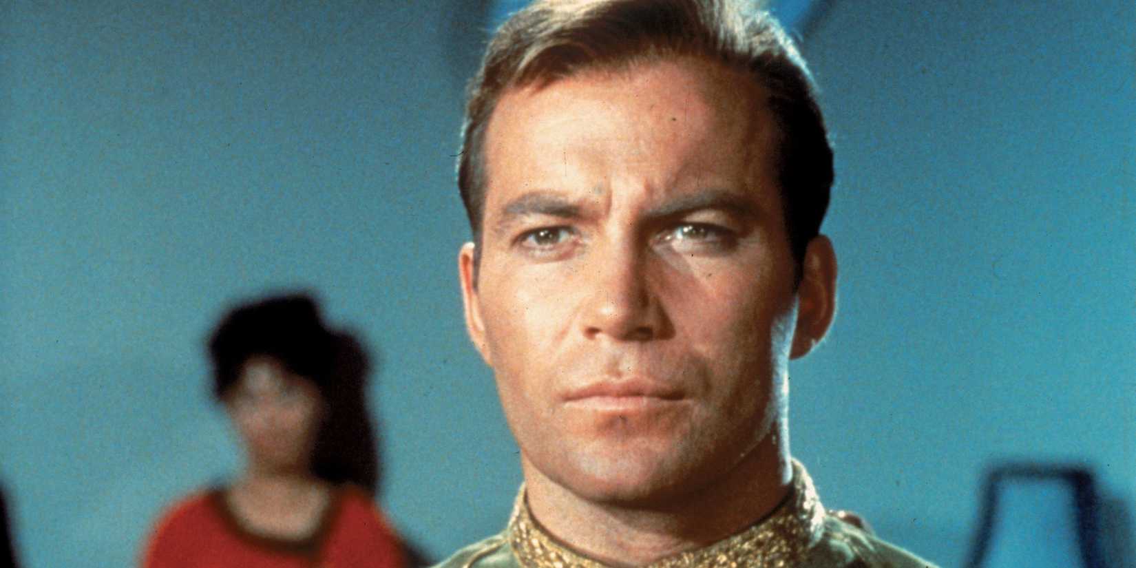 William Shatner as James T. Kirk in Star Trek