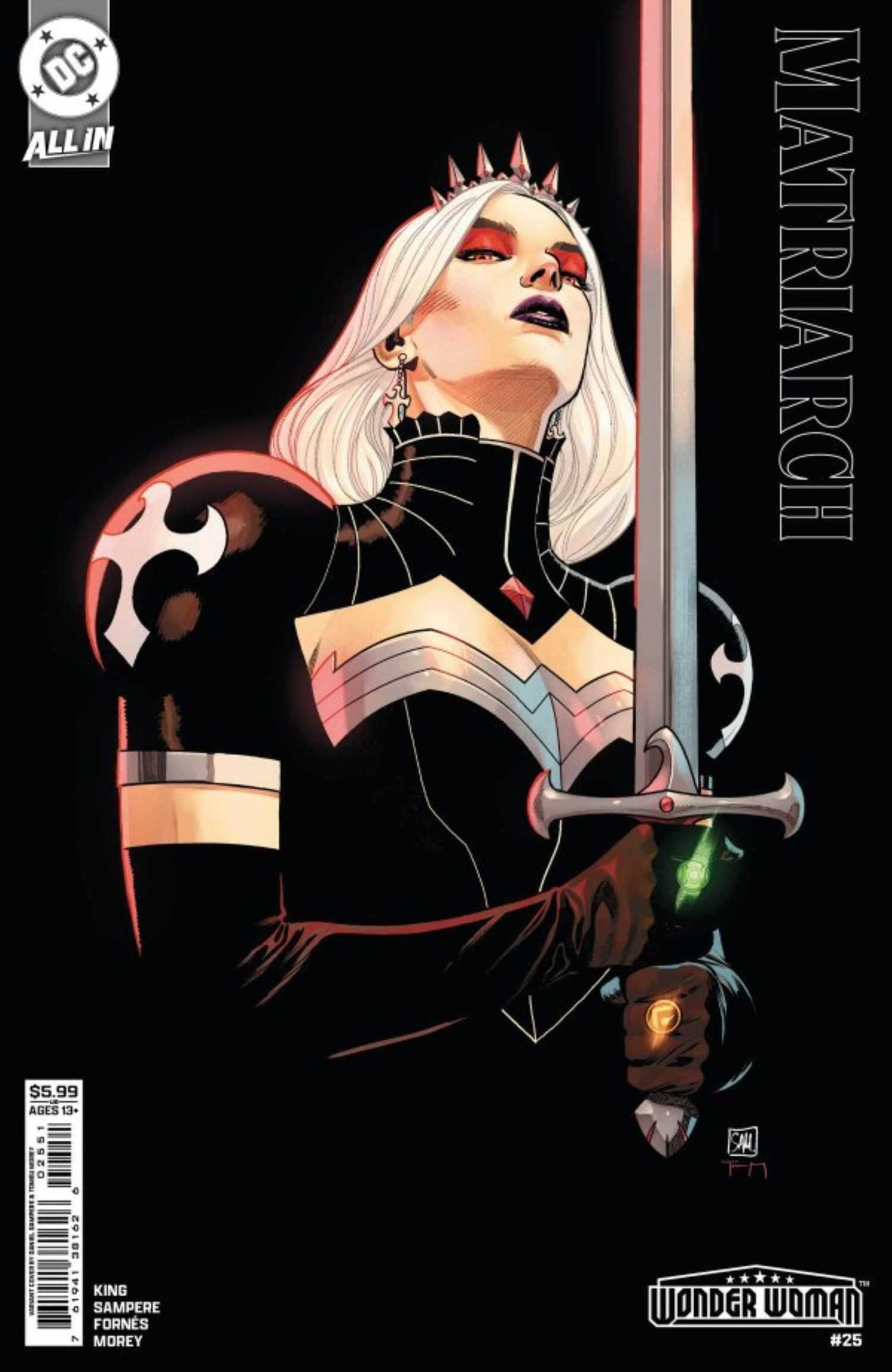 Wonder Woman #25 variant cover the matriarch