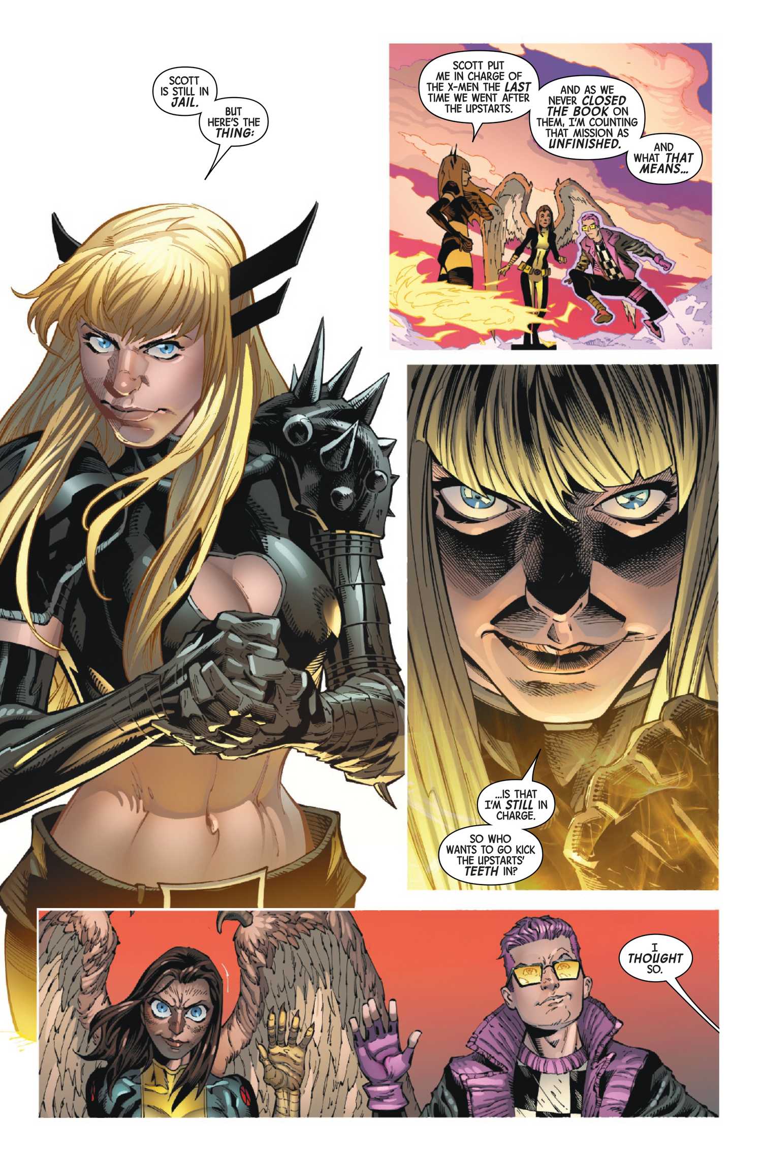 X-Men #21: Magik diventa leader degli X-Men