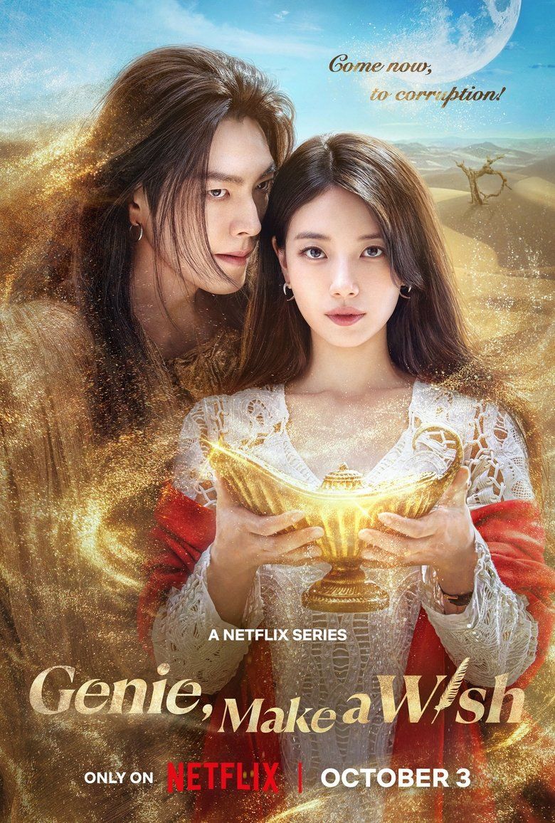 Poster oficial da série Genie, Make a Wish da Netflix