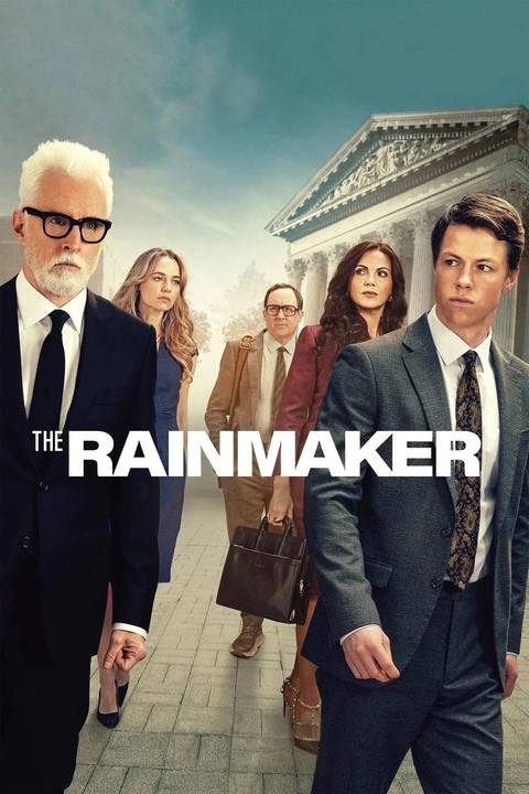 Pôster oficial da série The Rainmaker.