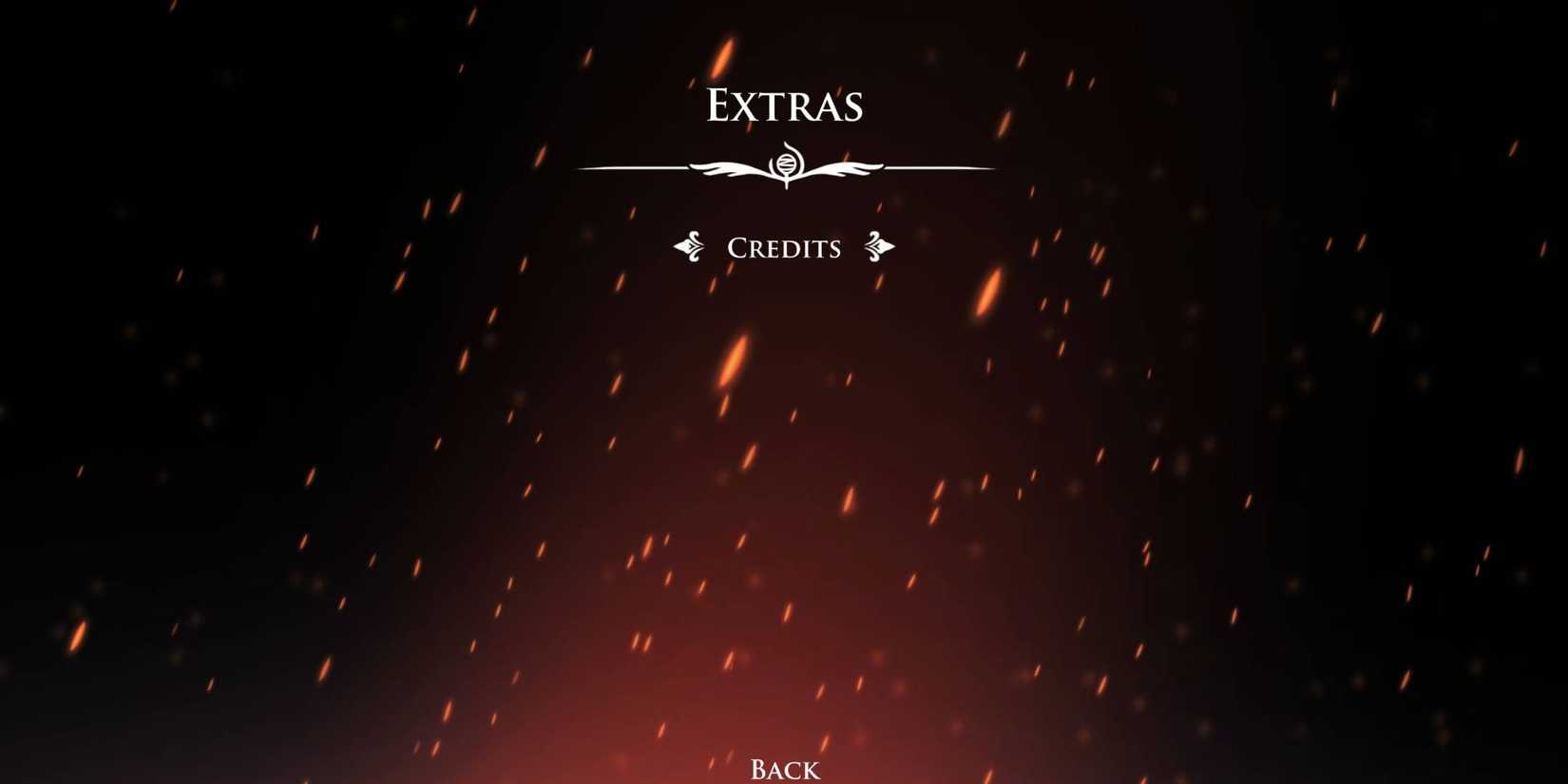 O menu de Silkong Extra no menu principal