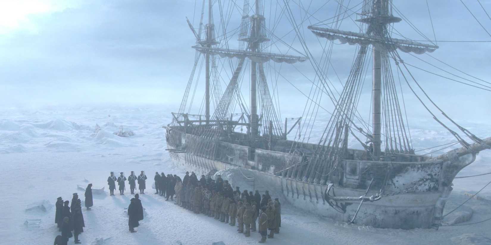 Um navio condenado em The Terror