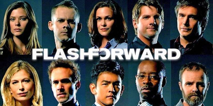 A promo photo for the cast of Flashforward