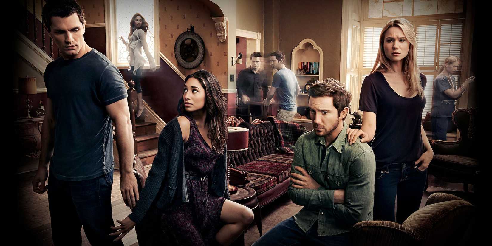 A promotional photo of the Being Human US cast-1