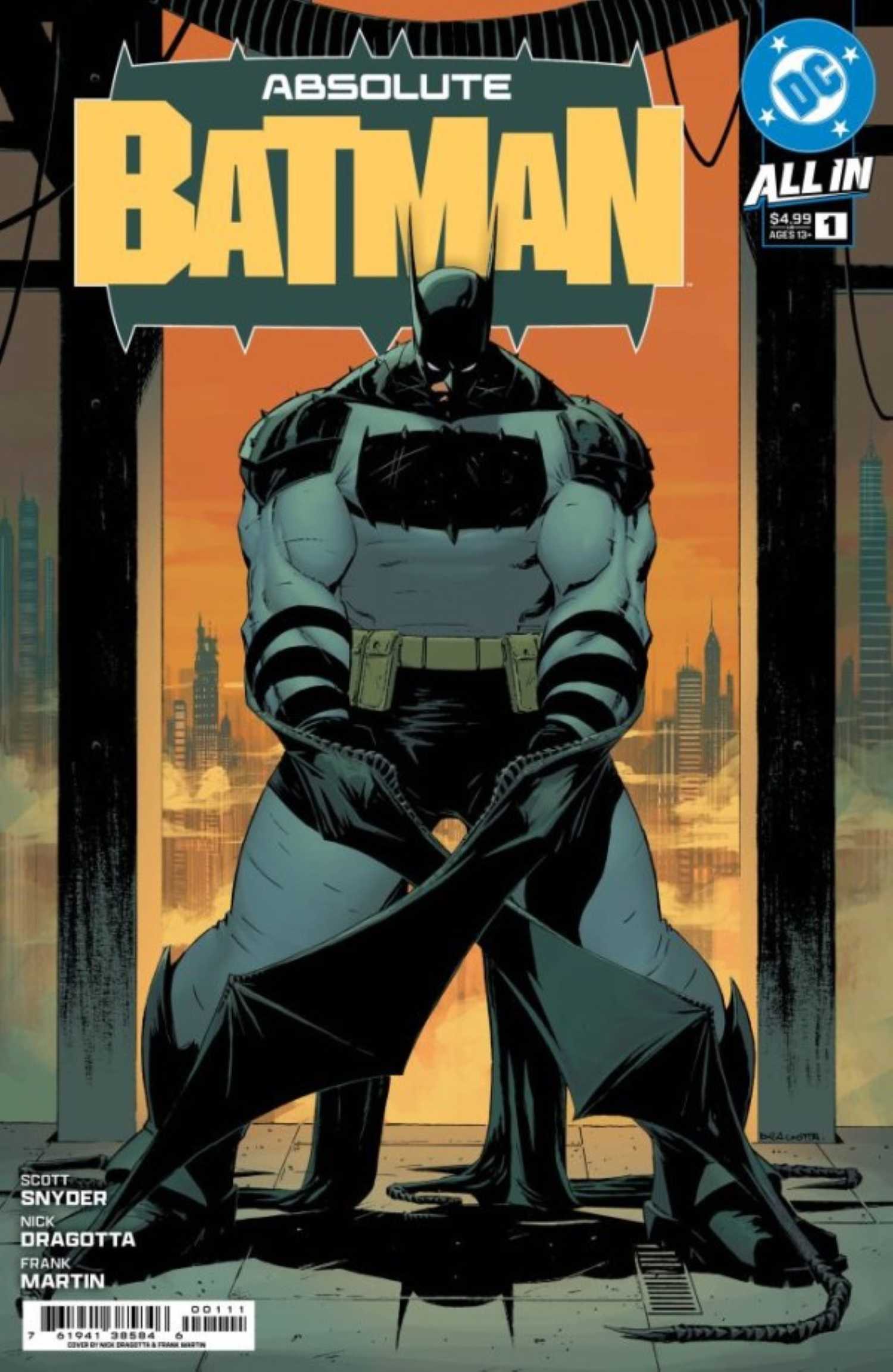 Absolute BAtman #1 main cover