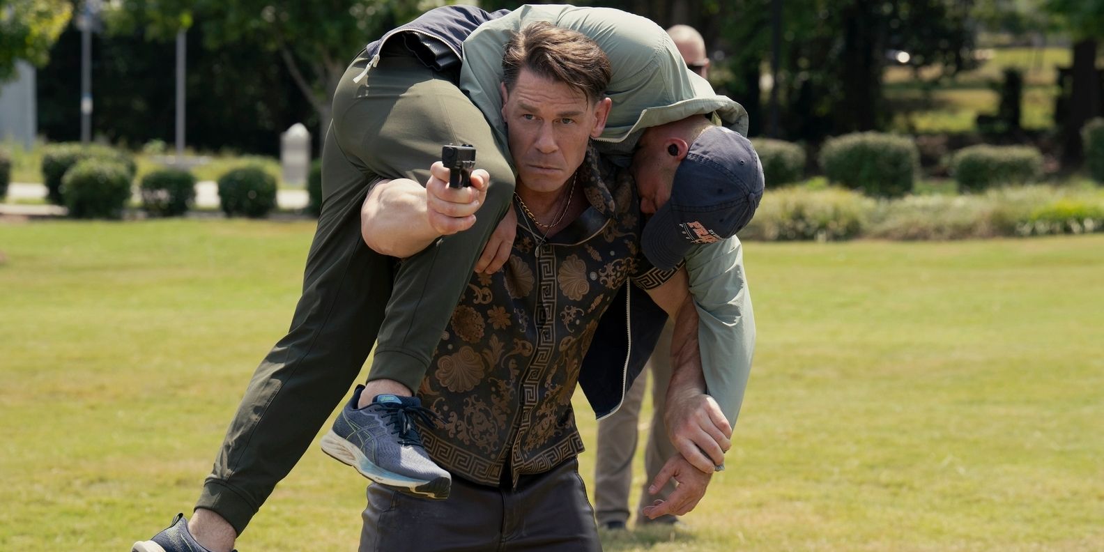 John Cena nei panni di Peacemaker