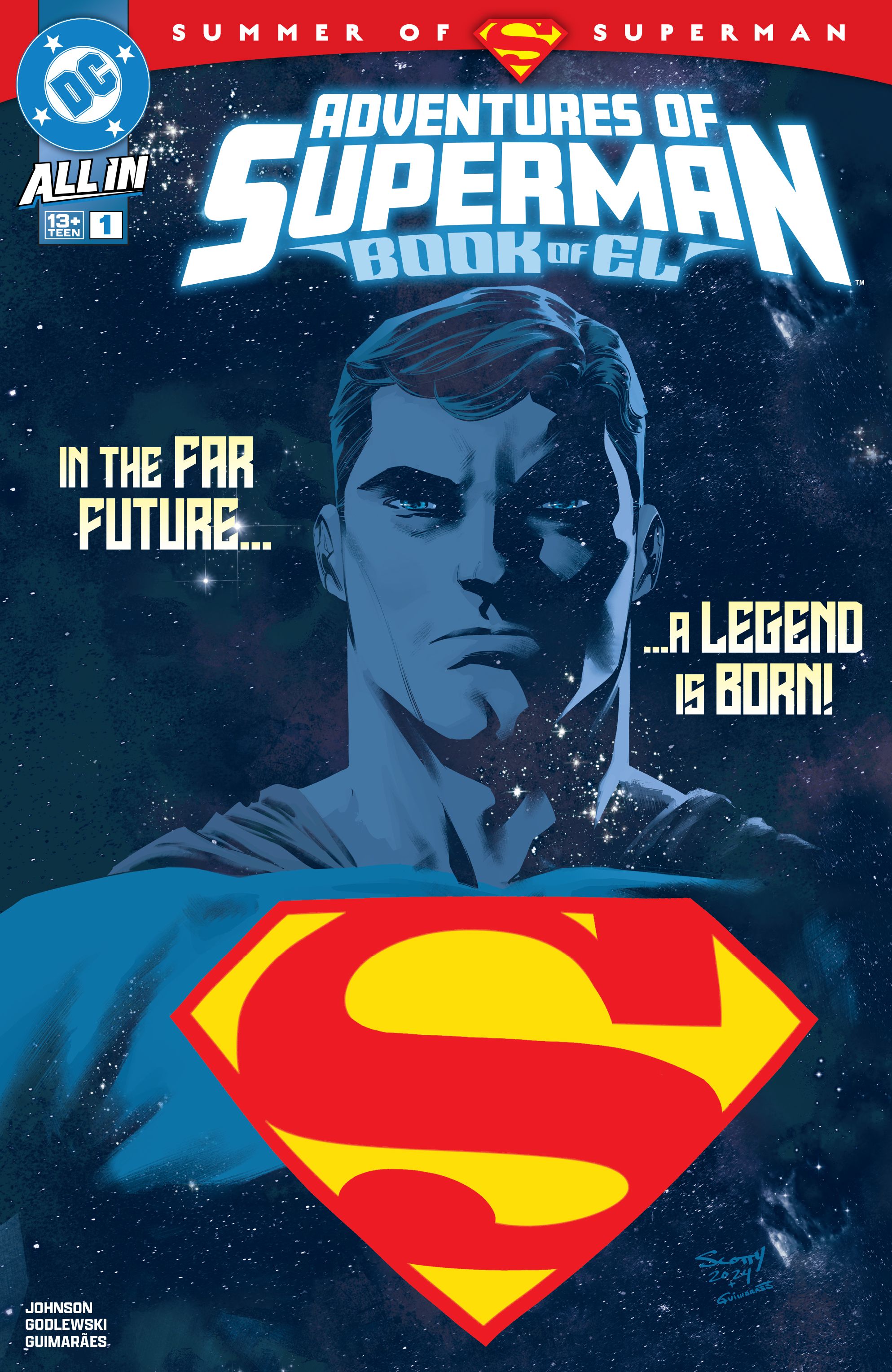 Copertina principale di Adventures of Superman The Book of El #1