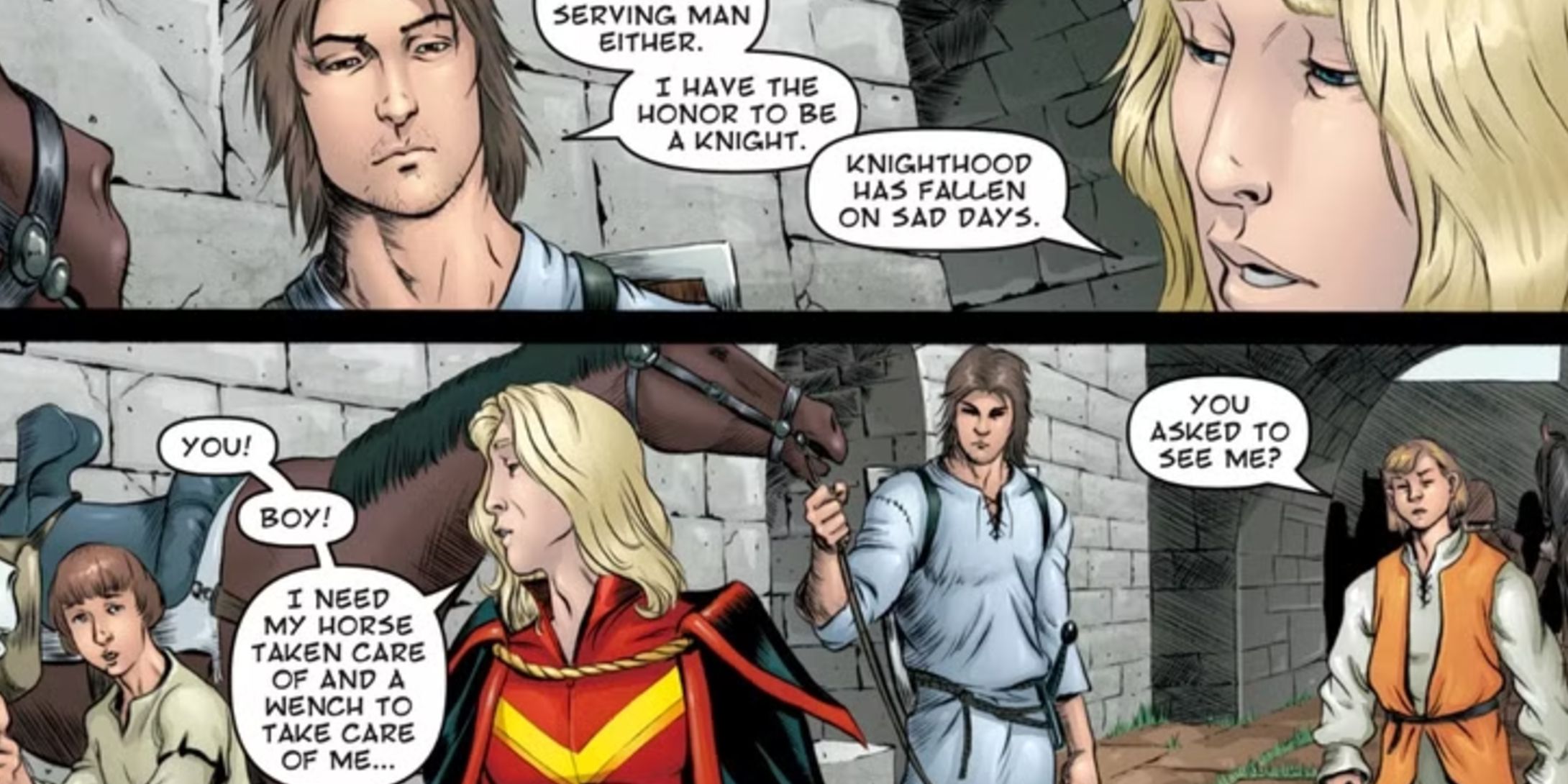 Aerion Targaryen in versione fumetto