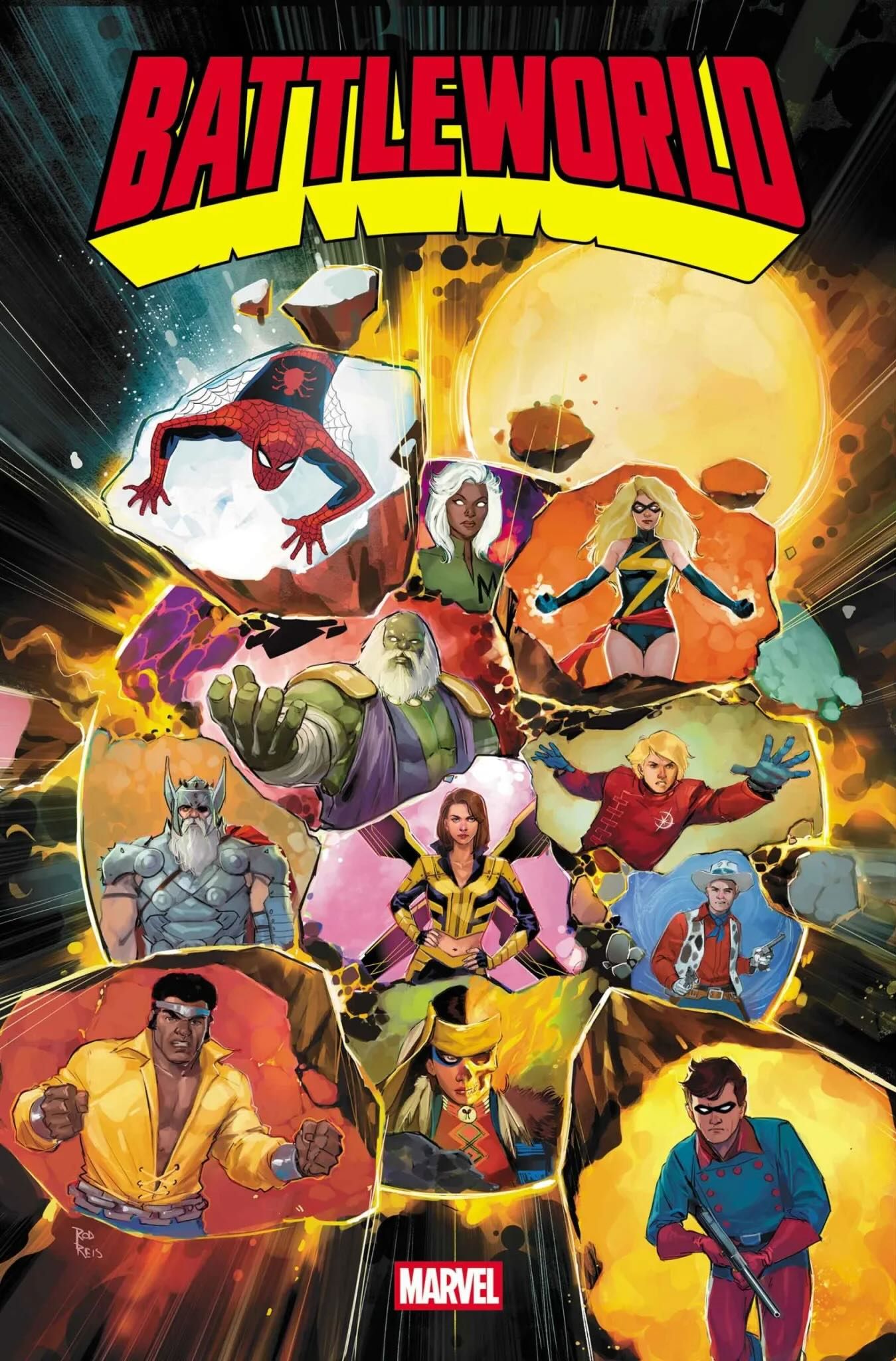 All heroes assemble in Battleworld #1 cover variant