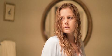 Amy Adams looking terrified in Sharp Objects