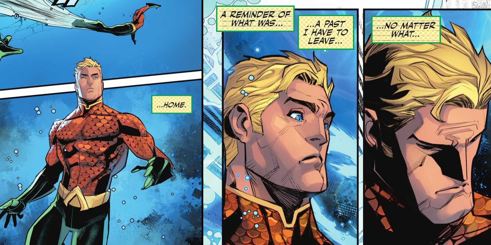 Aquaman shaves his beard for a new start in DC Comics