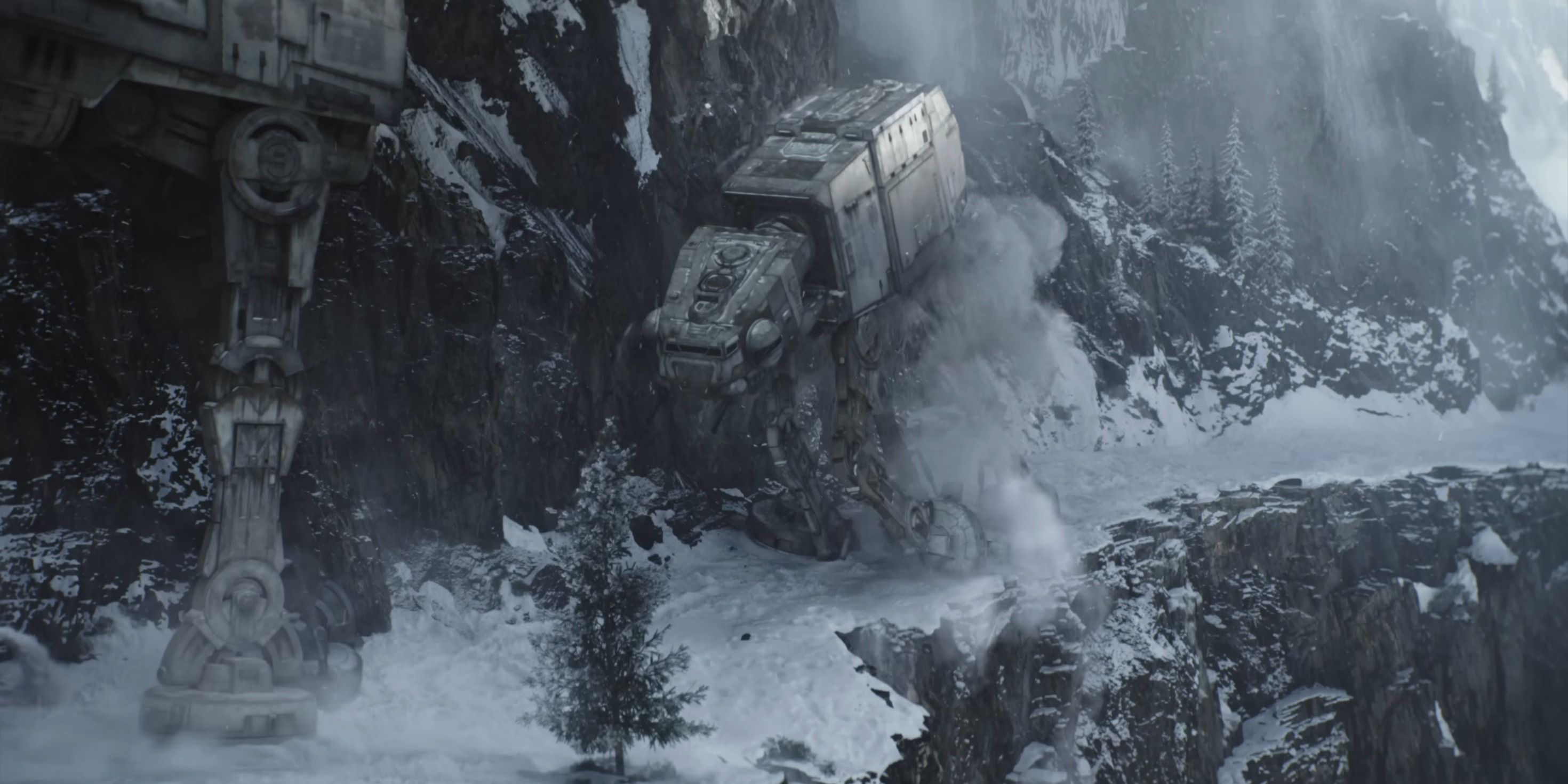 AT-AT Walker visto no trailer de The Mandalorian & Grogu