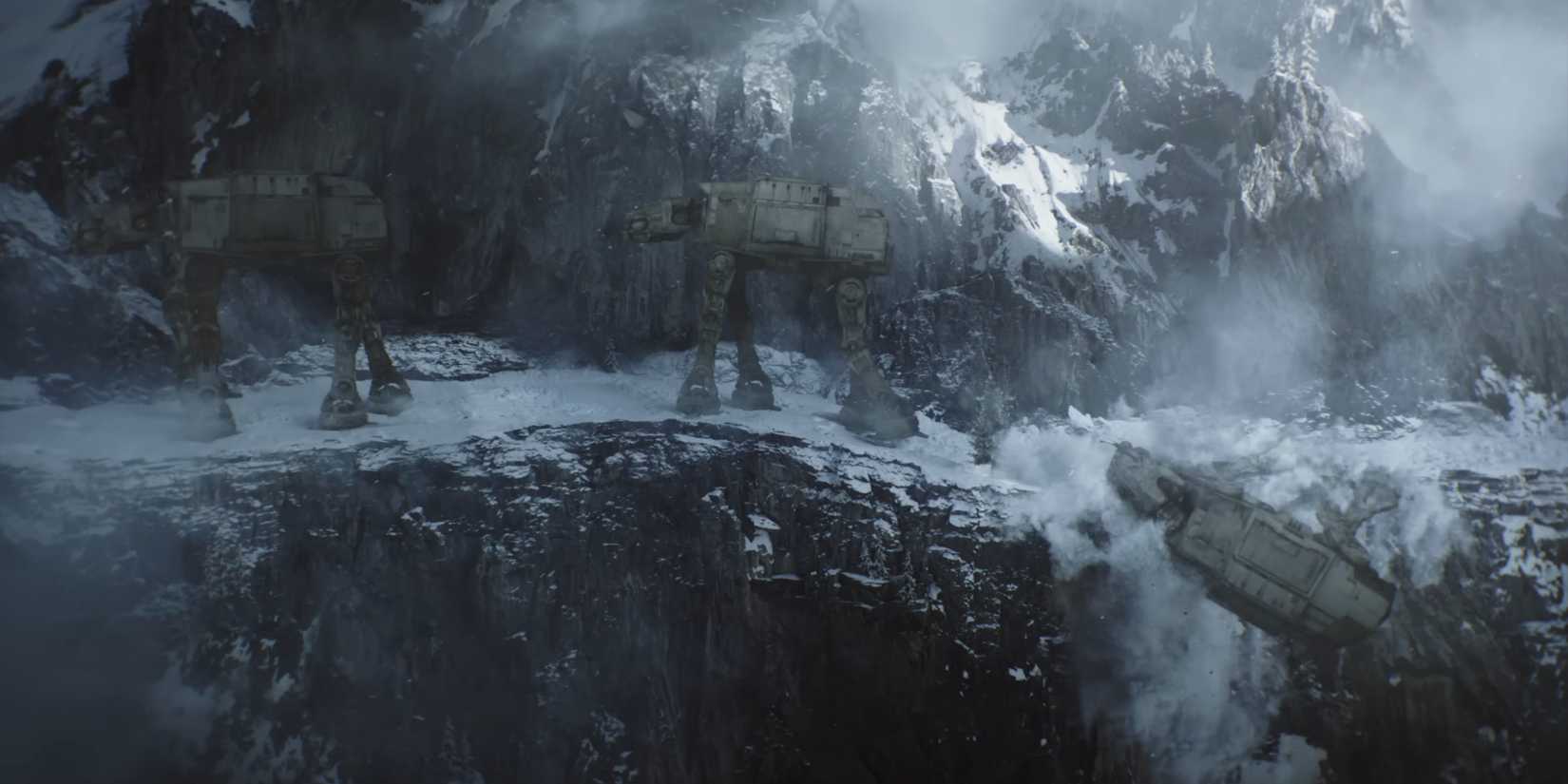 AT-AT Walkers in The Mandalorian and Grogu Trailer