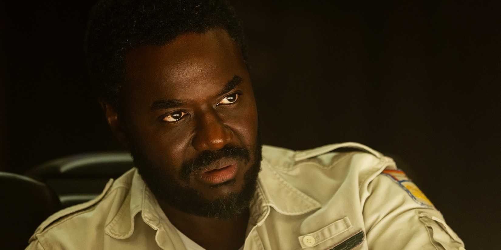 Babou Ceesay as Morrow in Alien Earth episode 5