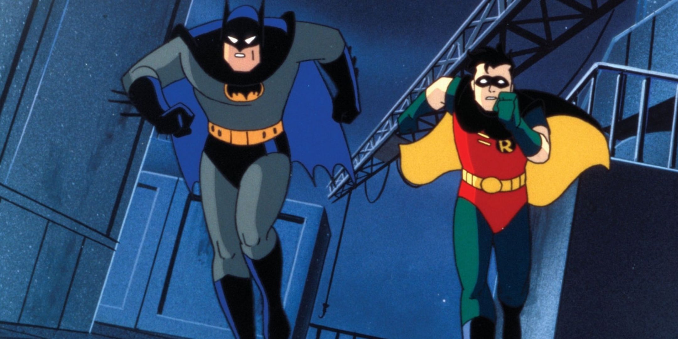 Batman con Robin in Batman The Animated Series