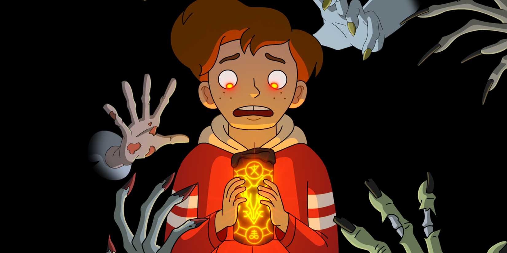 Ben hipnotizado por um ídolo em Haunted Hotel