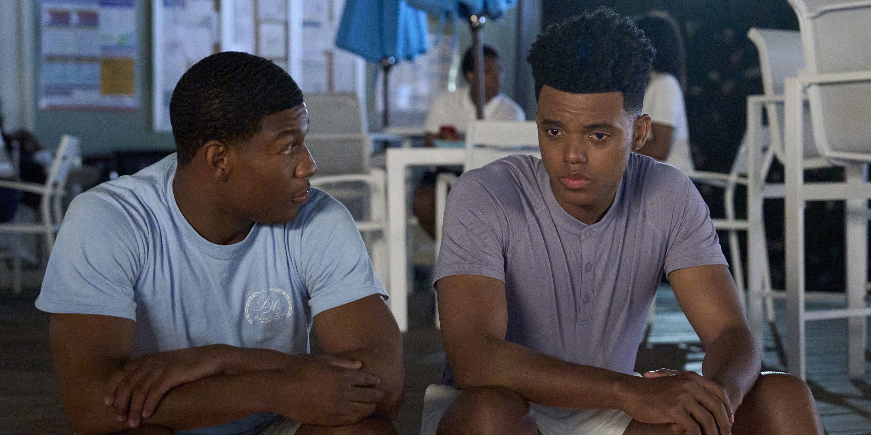 Bentley Green e Jabari Banks emozionati da Bel-Air
