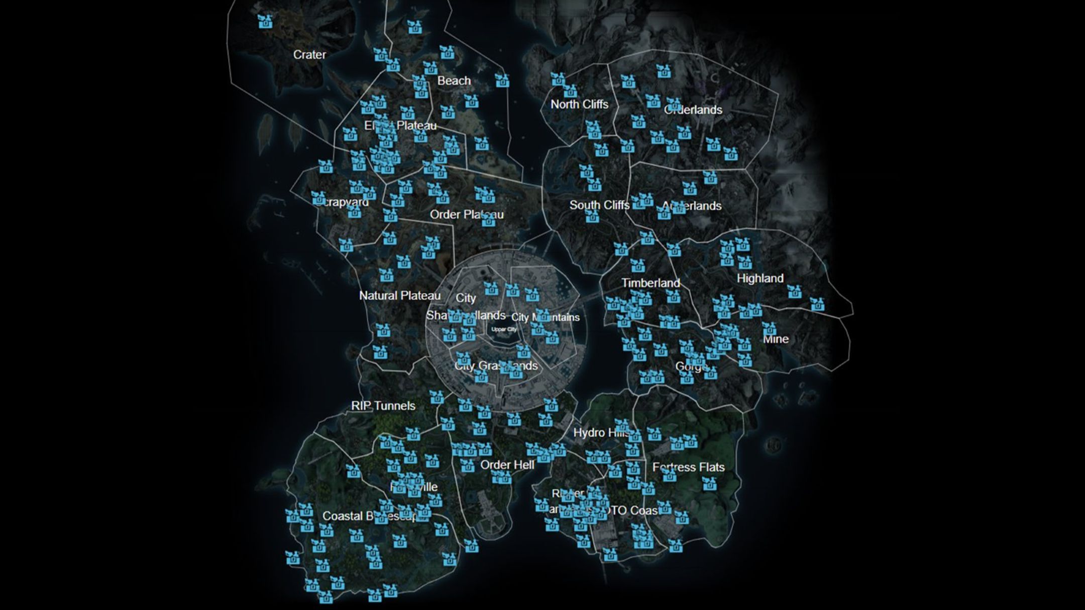 mappa delle posizioni dei Marcus Bobbleheads in Borderlands 4
