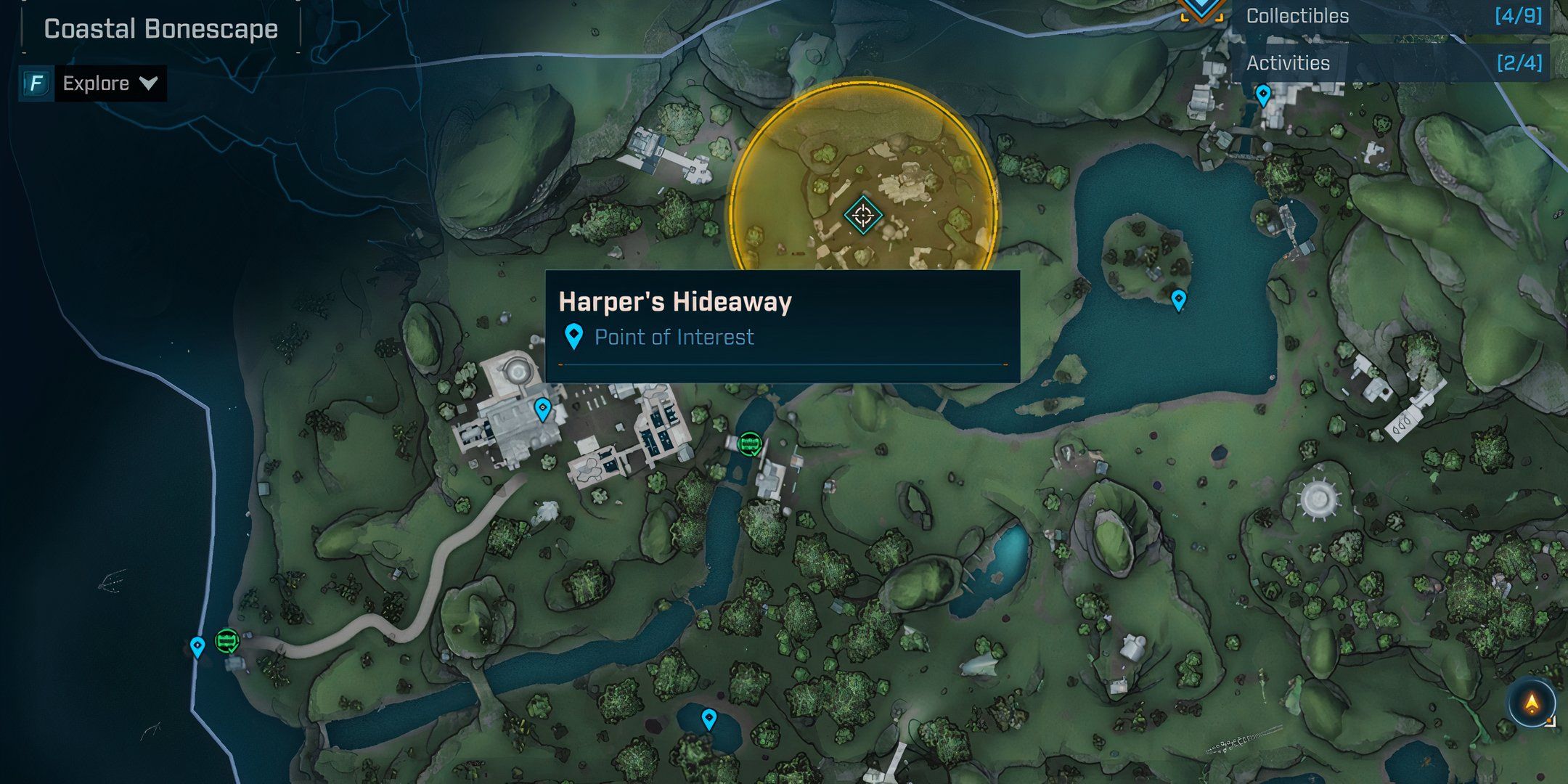 Mappa Cache Harper