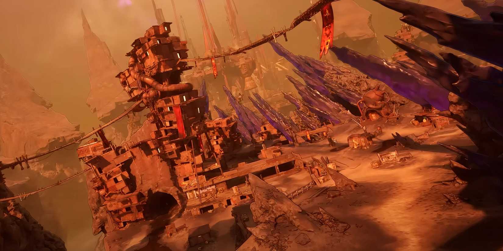 Tela do trailer BL4 do deserto de Kairos