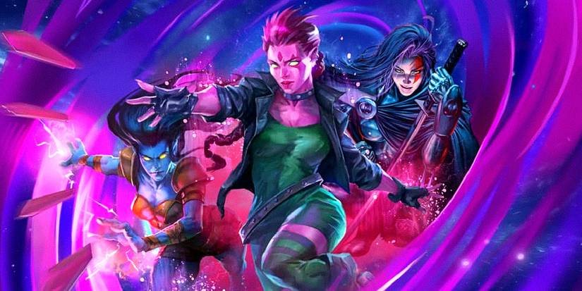 Blink usa seus poderes de teletransporte na Marvel Snap Art
