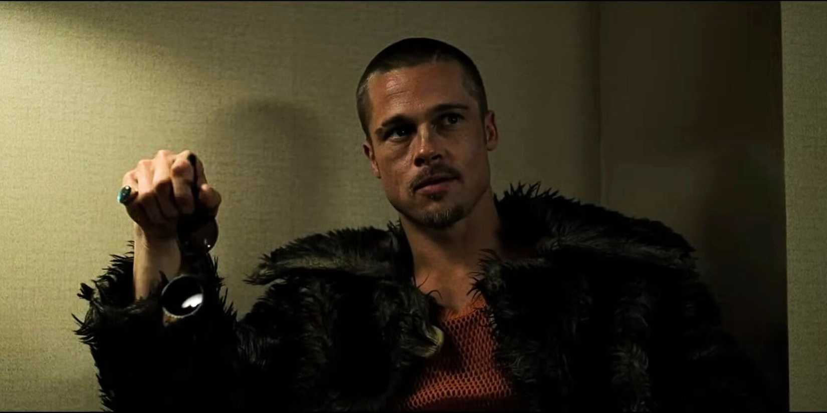 Brad Pitt as Tyler Durden in Fight Club