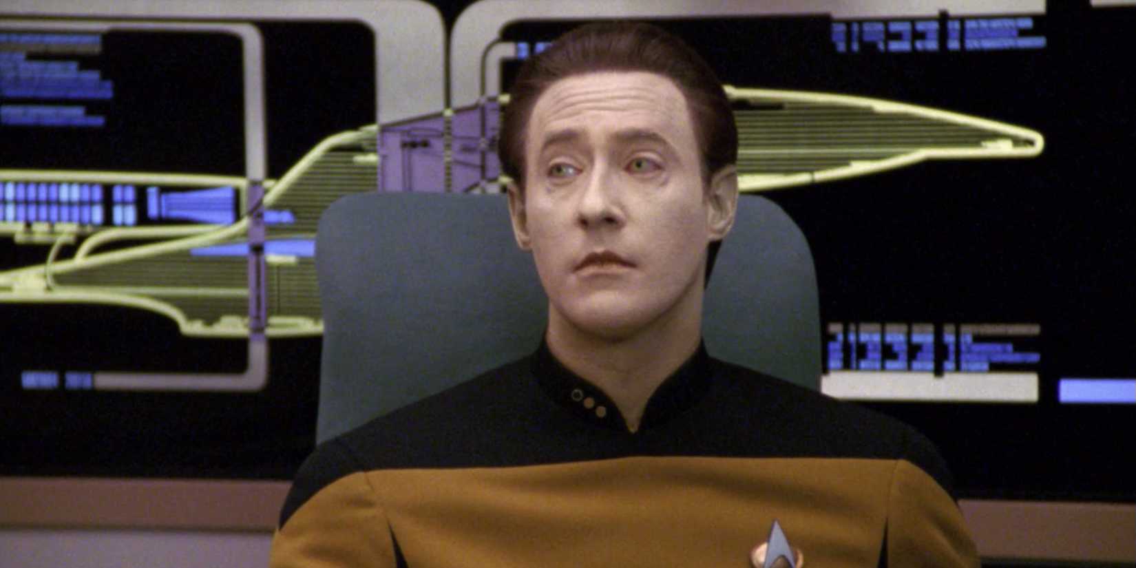 Brent Spiner como Data em Star Trek Next Generation