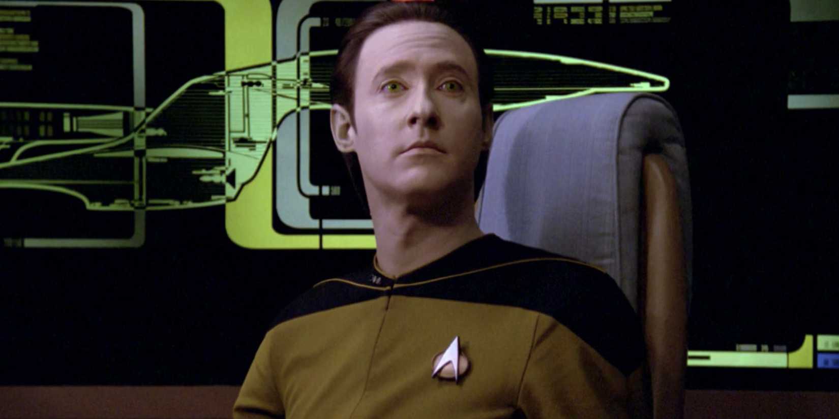 Brent Spiner as Data in Star Trek: The Next Generation