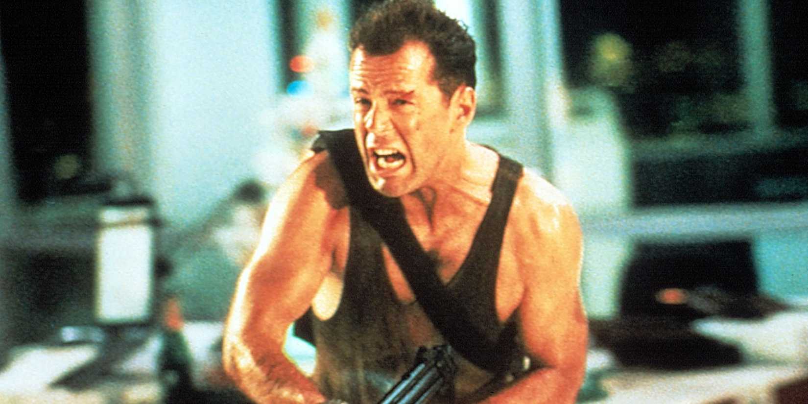 Bruce Willis as John McClane in Die Hard