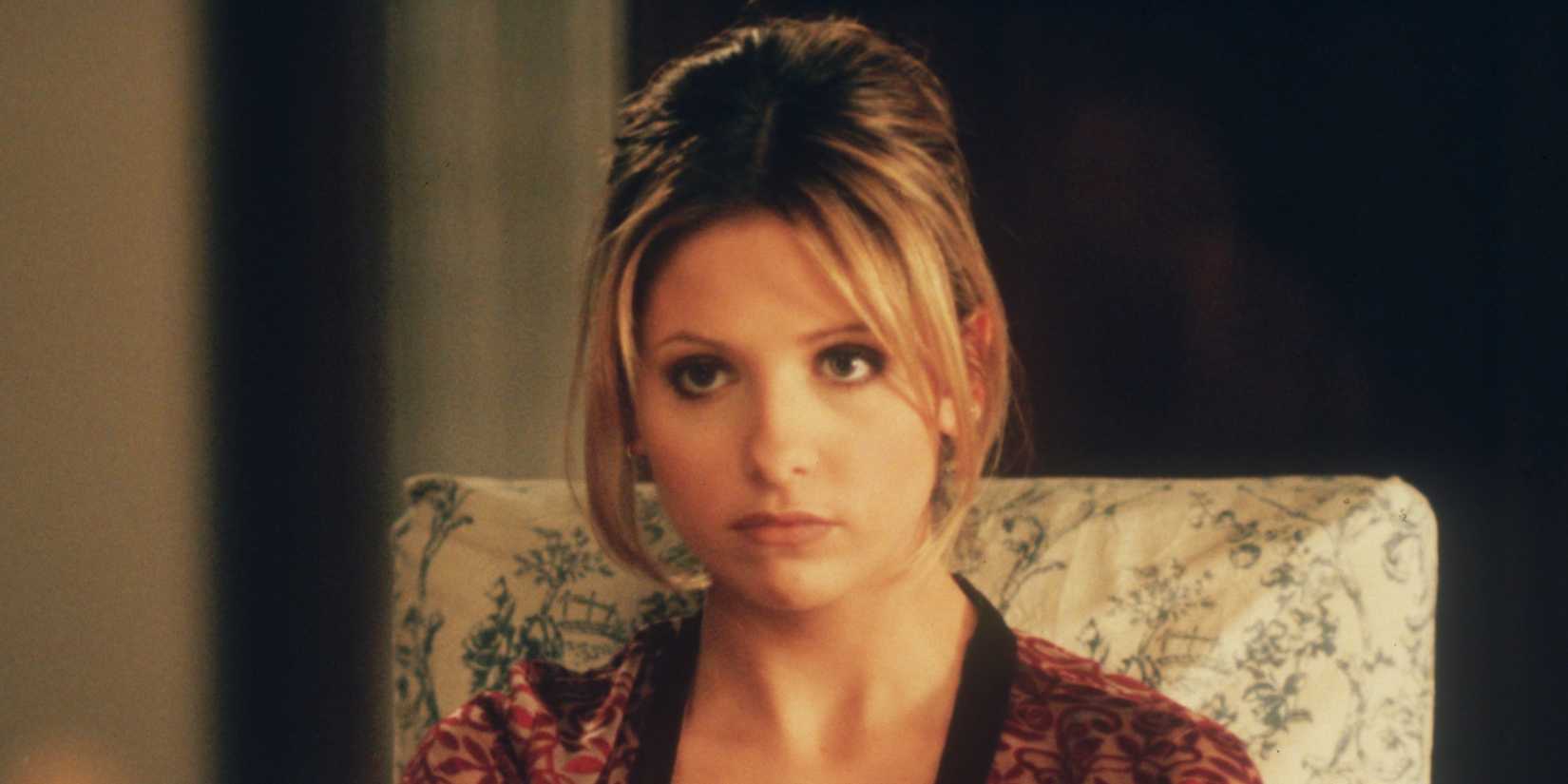 Sarah Michelle Gellar as Buffy in Buffy the Vampire Slayer season 2 episode "Ted"