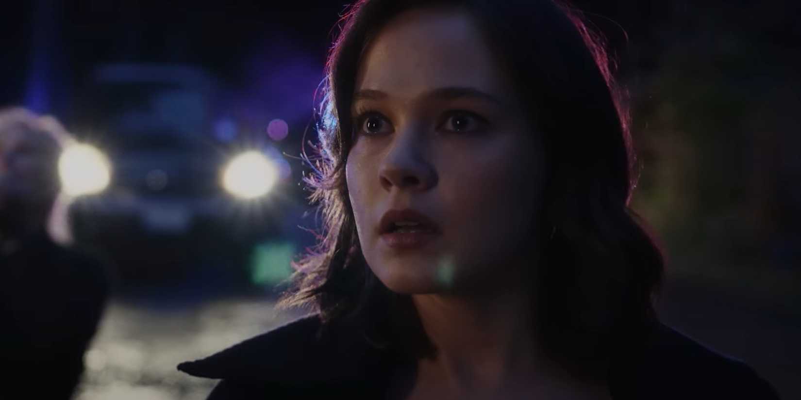 Cailee Spaeny looks shocked in the trailer for Wake Up ᴅᴇᴀᴅ Man