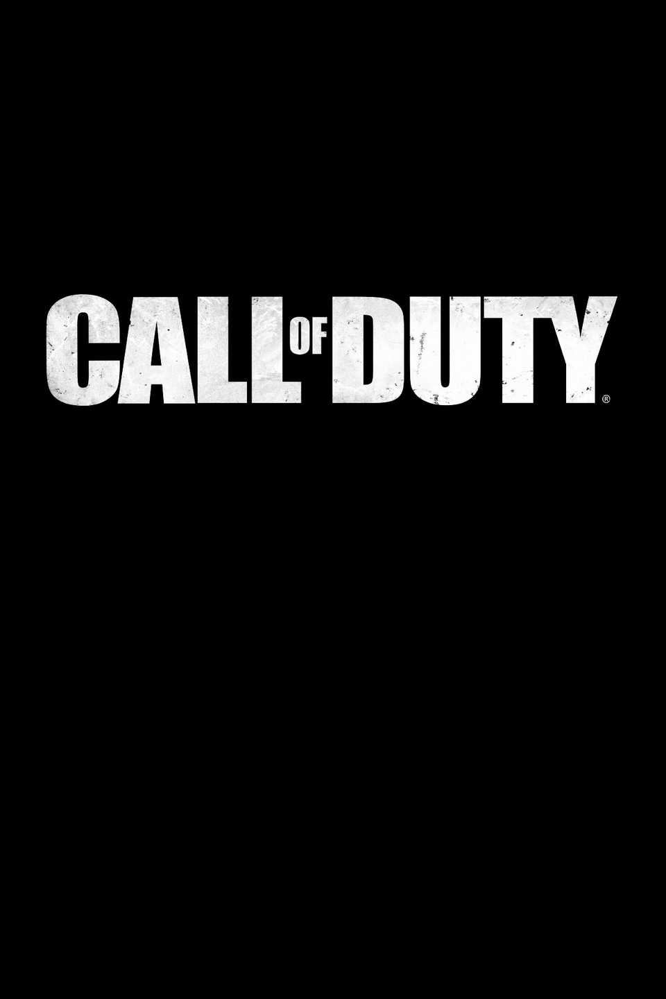 Call of Duty logo placeholder poster