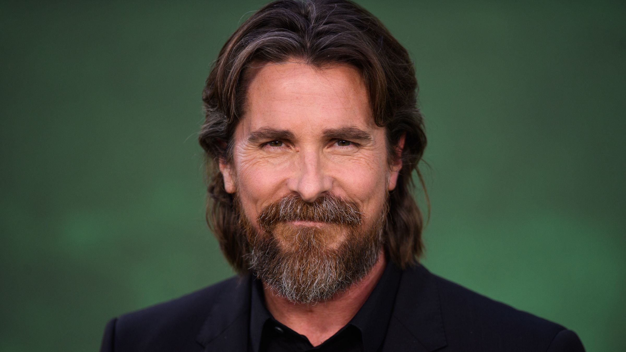Christian Bale at a movie premiere