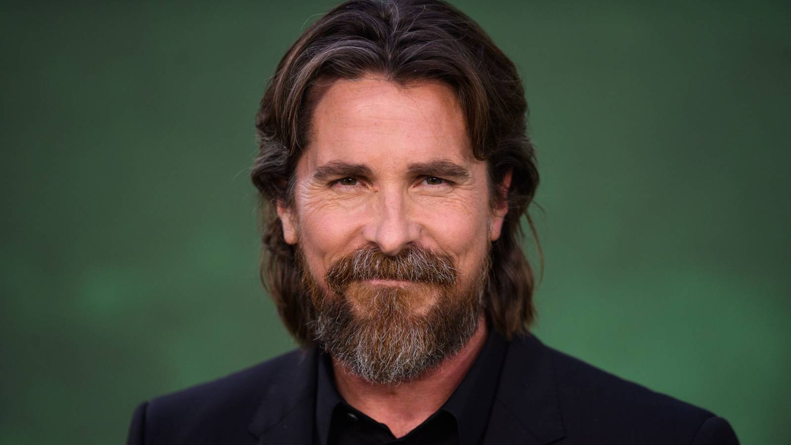 Christian Bale at a movie premiere