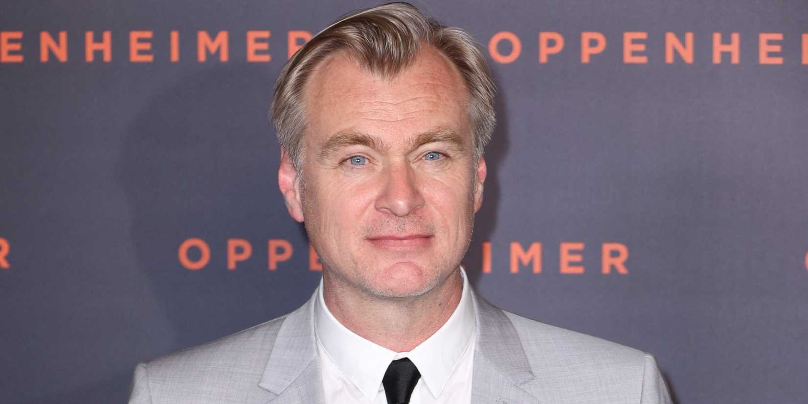 Christopher Nolan Oppenheimer red carpet