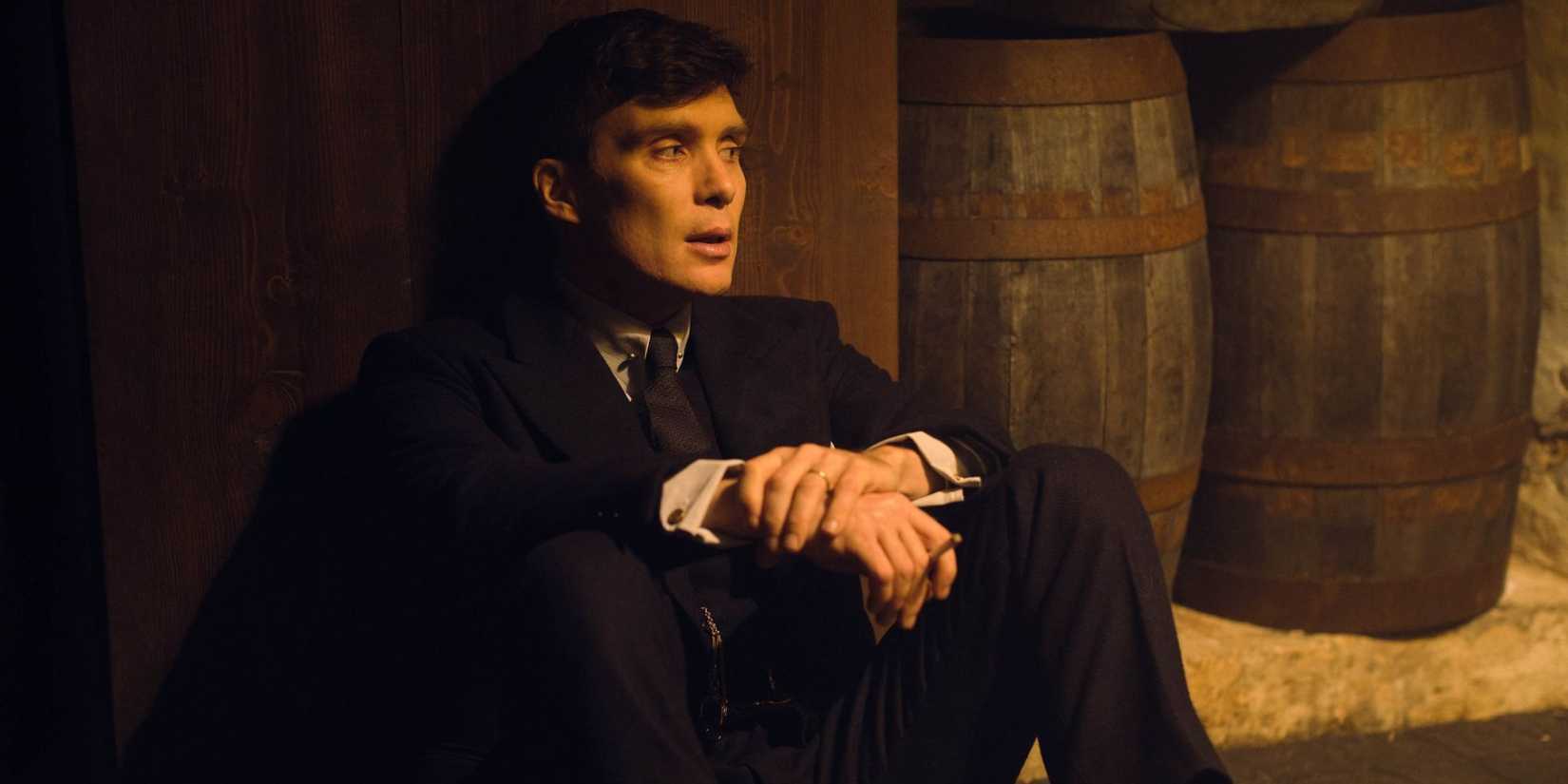 Cilian Murphy as Tommy Shelby in Peaky Blinders