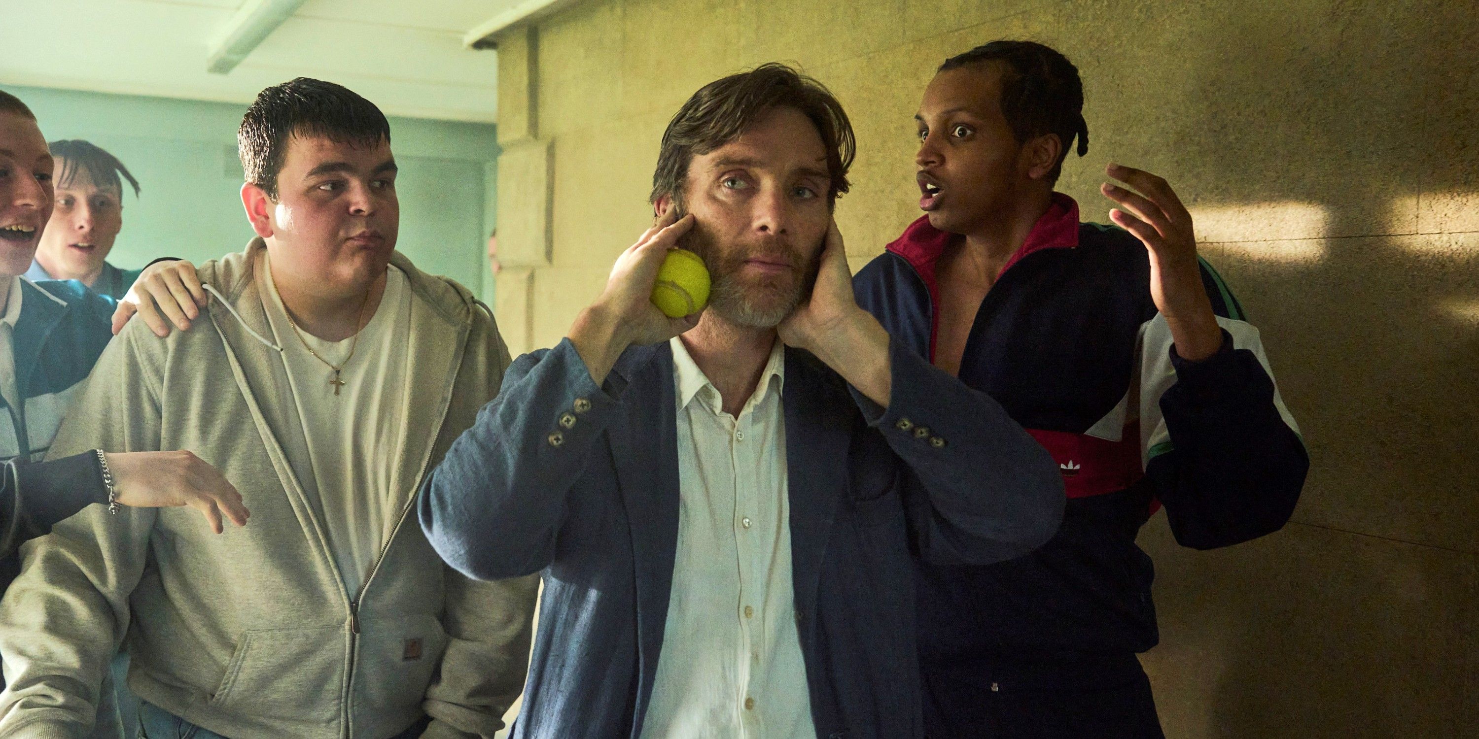 Cillian Murphy em cena dramática no filme Steve