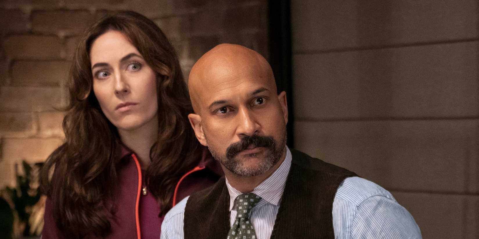 Claire Lovering and Keegan-Michael Key in Play Dirty