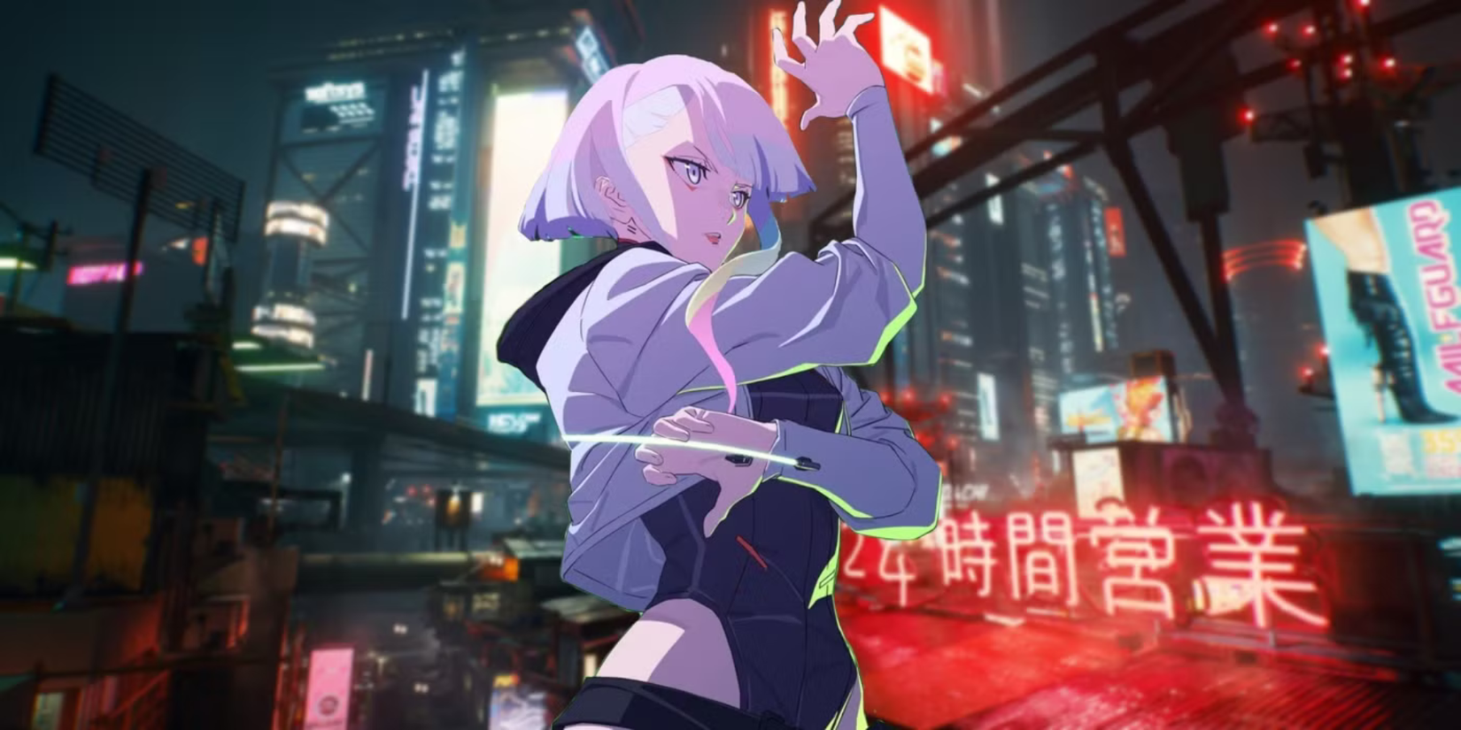 Lucy em Cyberpunk: Edgerunners